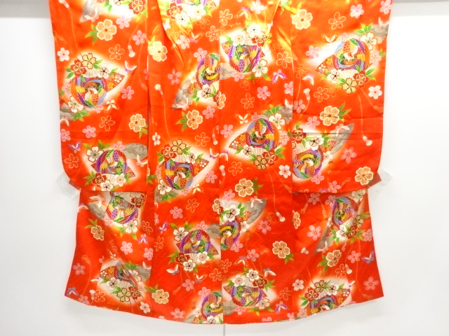 JAPANESE KIMONO / CHILDRENS KIMONO / PHOENIX / FLOWER / BUTTERFLY PATT